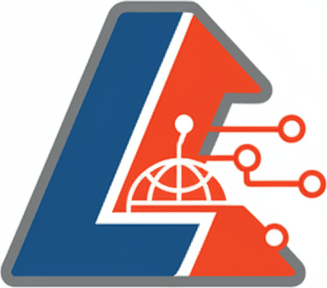 Стилизованный логотип компании СофтАрма логистика, современный дизайн в корпоративных цветах на белом фоне.